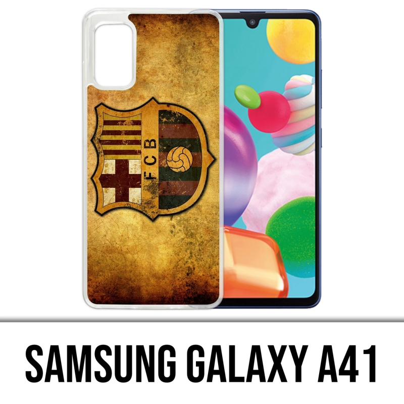 Funda Samsung Galaxy A41 - Fútbol Barcelona Vintage