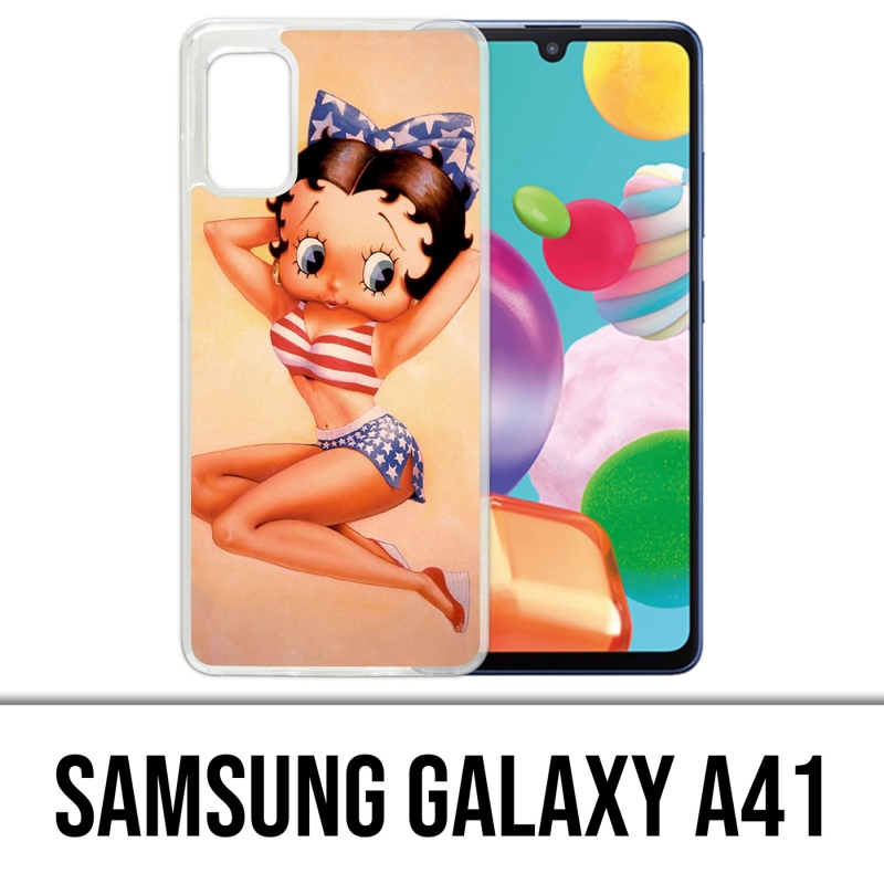 Custodia per Samsung Galaxy A41 - Betty Boop Vintage