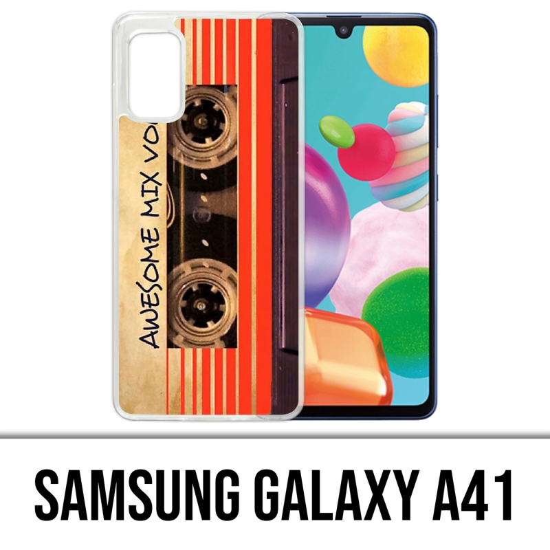 Coque Samsung Galaxy A41 - Cassette Audio Vintage Gardiens De La Galaxie