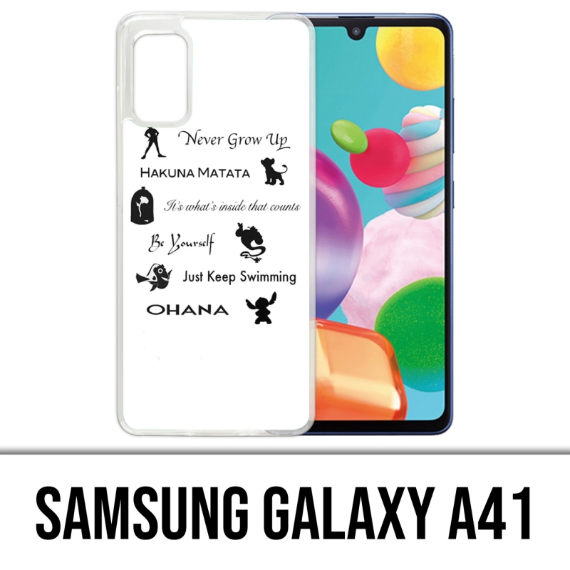 Custodia per Samsung Galaxy A41 - Citazioni Disney