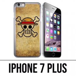 Custodia per iPhone 7 Plus - One Piece Logo vintage