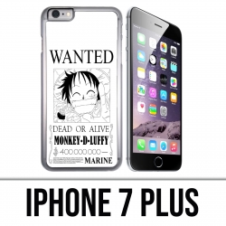Funda iPhone 7 Plus - One Piece Wanted Luffy