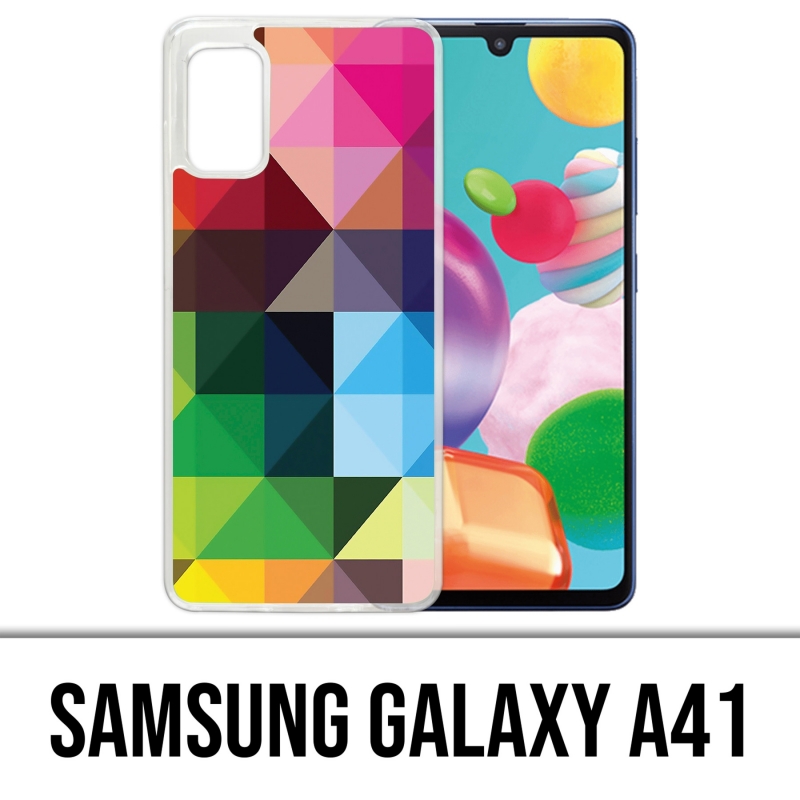 Funda Samsung Galaxy A41 - Cubos-Multicolores