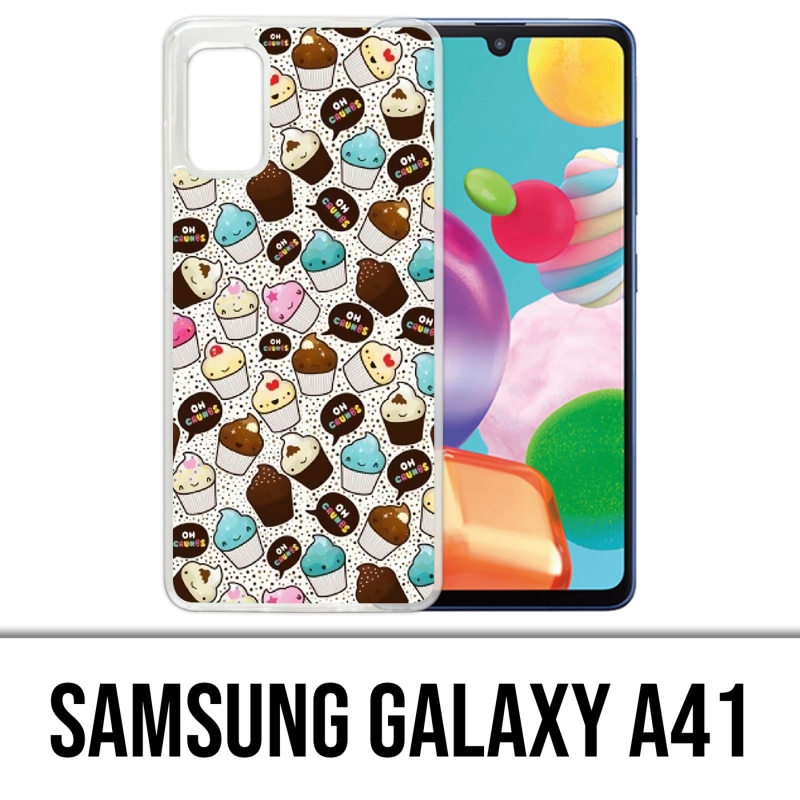 Coque Samsung Galaxy A41 - Cupcake Kawaii