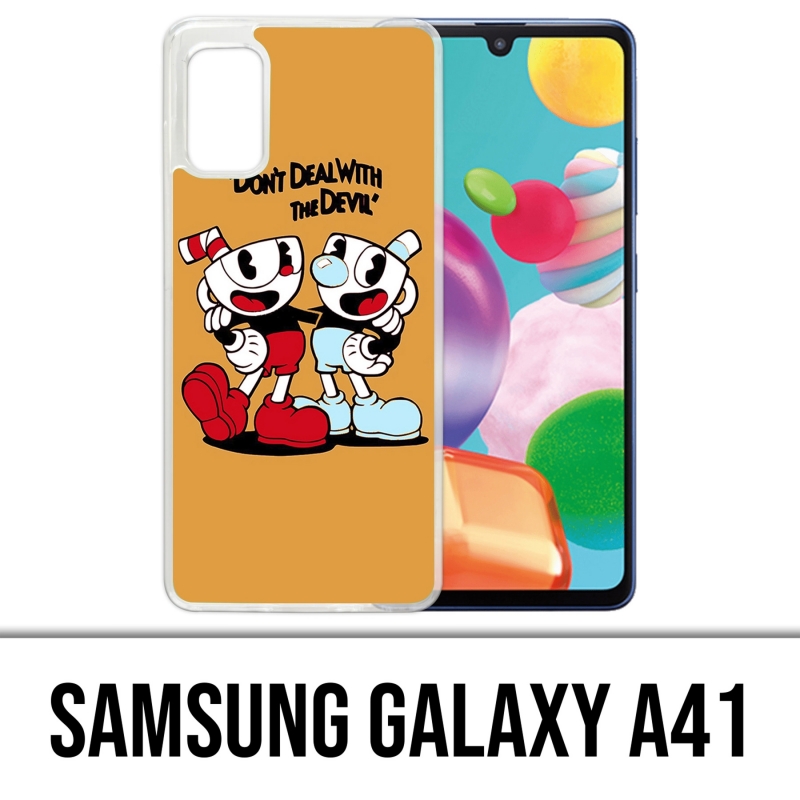 Samsung Galaxy A41 Case - Cuphead