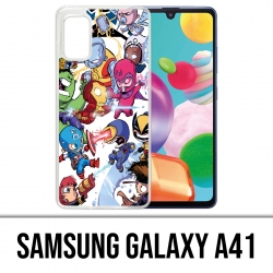 Custodia per Samsung Galaxy A41 - Simpatici eroi Marvel