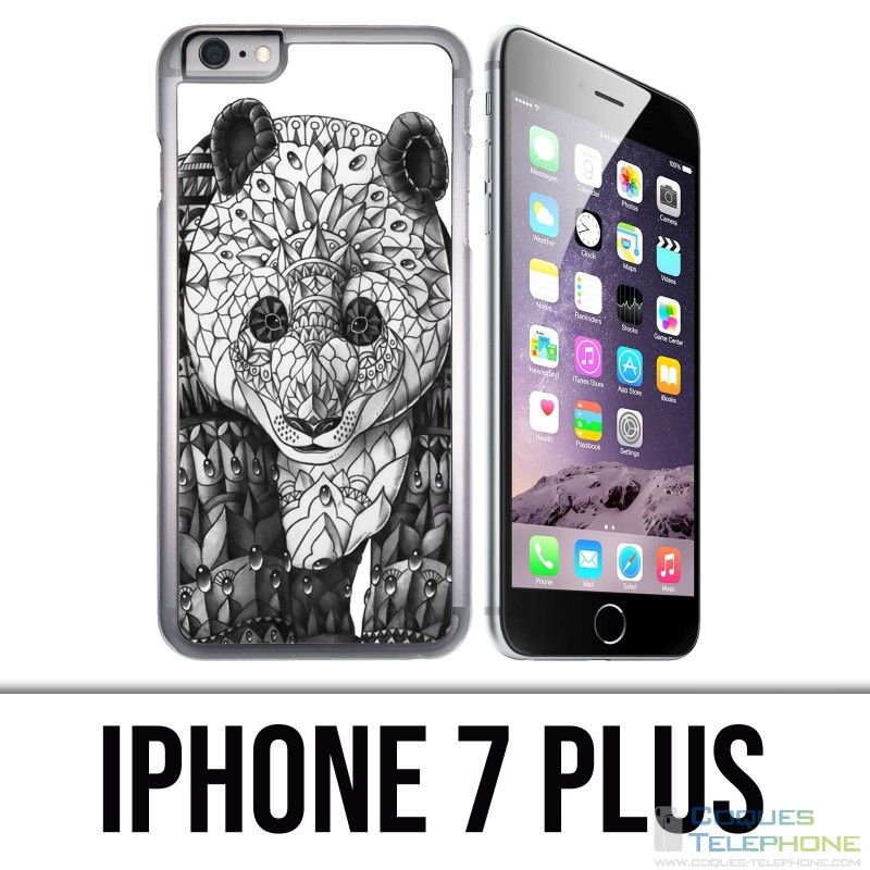 Custodia per iPhone 7 Plus - Panda Azteque