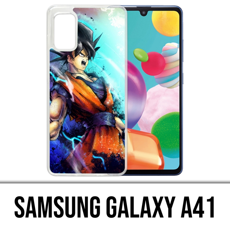 Coque Samsung Galaxy A41 - Dragon Ball Goku Couleur