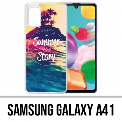 Custodia per Samsung Galaxy A41 - Ogni estate ha una storia