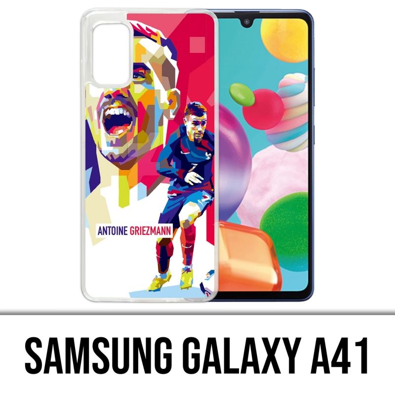 Samsung Galaxy A41 Case - Griezmann Fußball