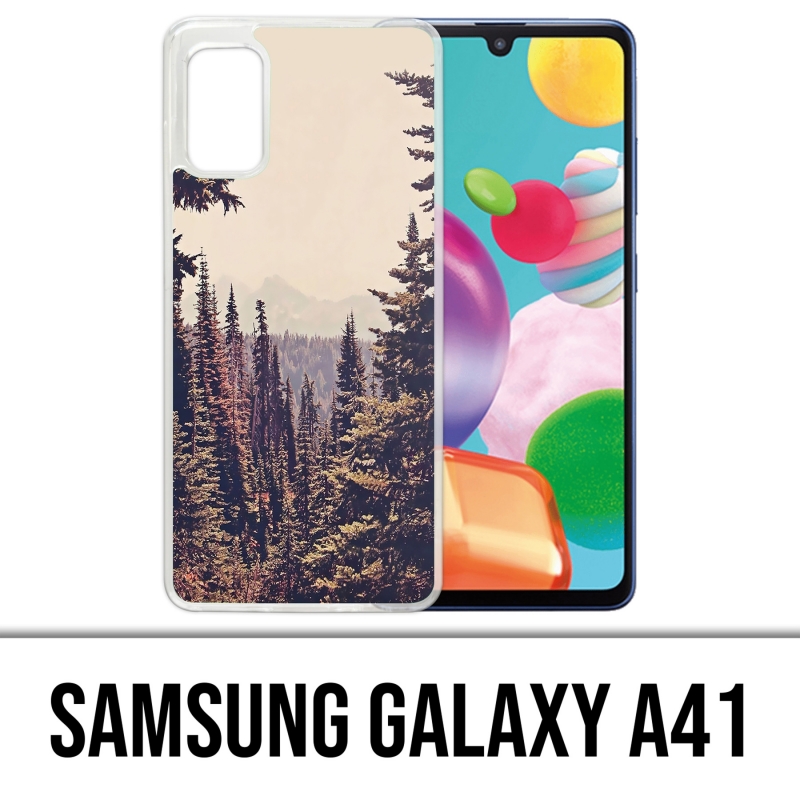 Coque Samsung Galaxy A41 - Foret Sapins