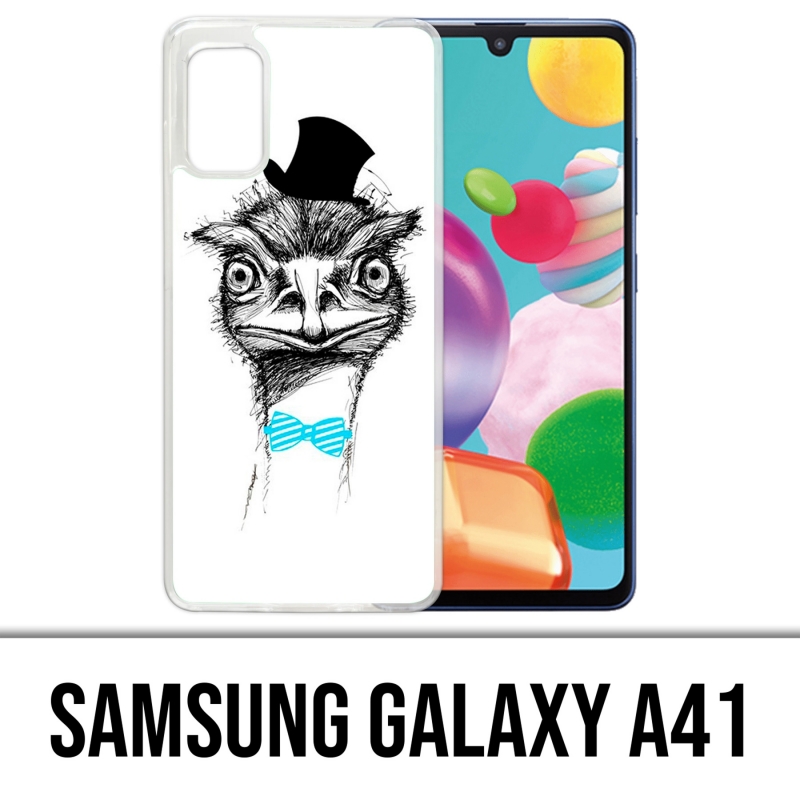 Funda Samsung Galaxy A41 - Funny Avestruz
