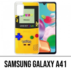 Funda Samsung Galaxy A41 - Game Boy Color Pikachu Pokémon Amarillo