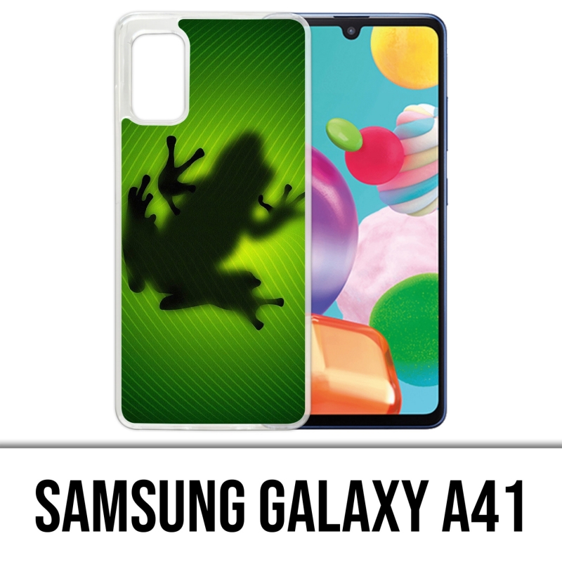 Coque Samsung Galaxy A41 - Grenouille Feuille
