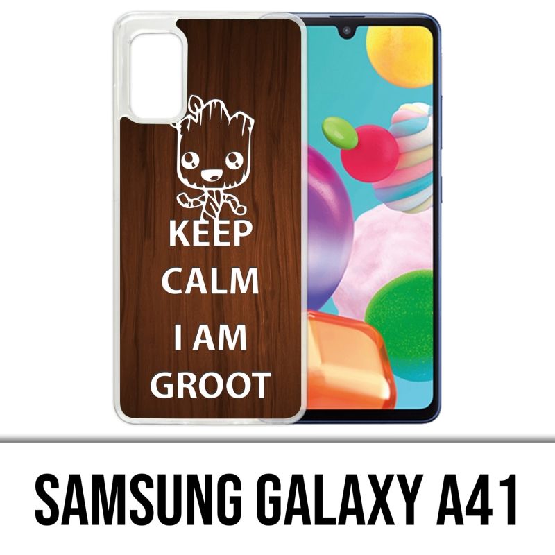 Custodia per Samsung Galaxy A41 - Keep Calm Groot