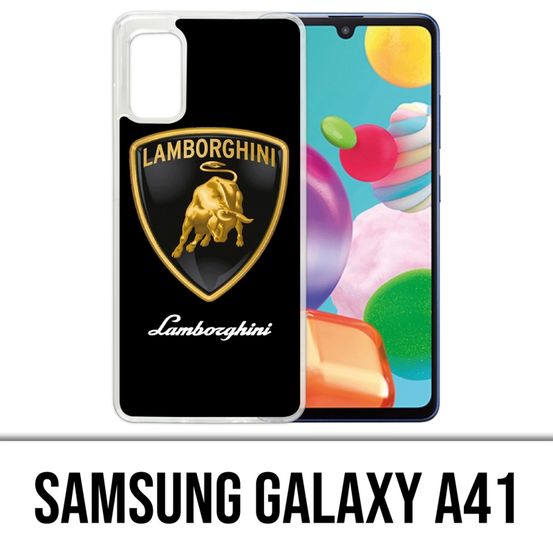 Coque Samsung Galaxy A41 - Lamborghini Logo