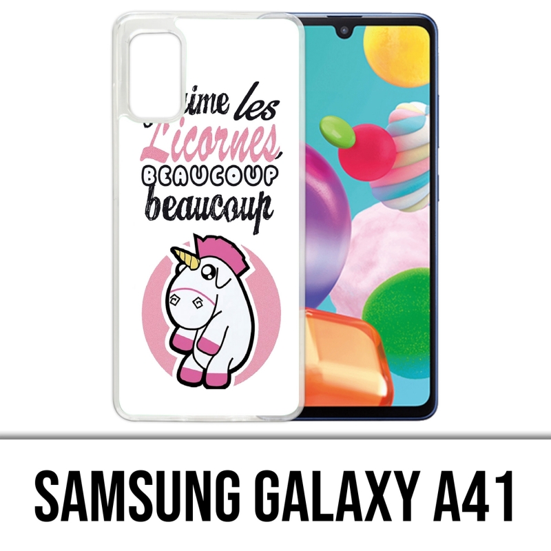 Coque Samsung Galaxy A41 - Licornes