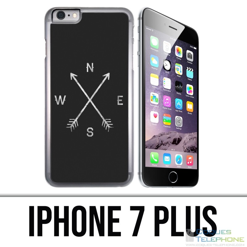 Coque iPhone 7 Plus - Points Cardinaux