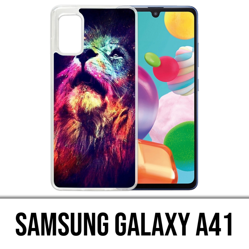 Custodia per Samsung Galaxy A41 - Galaxy Lion