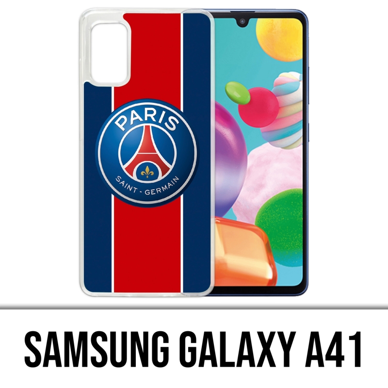 Custodia per Samsung Galaxy A41 - Psg New Red Band Logo