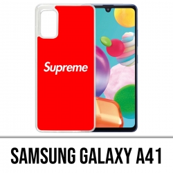 Coque Samsung Galaxy A41 - Logo Supreme