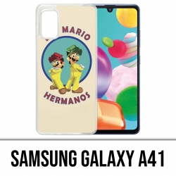 Funda Samsung Galaxy A41 - Los Mario Hermanos