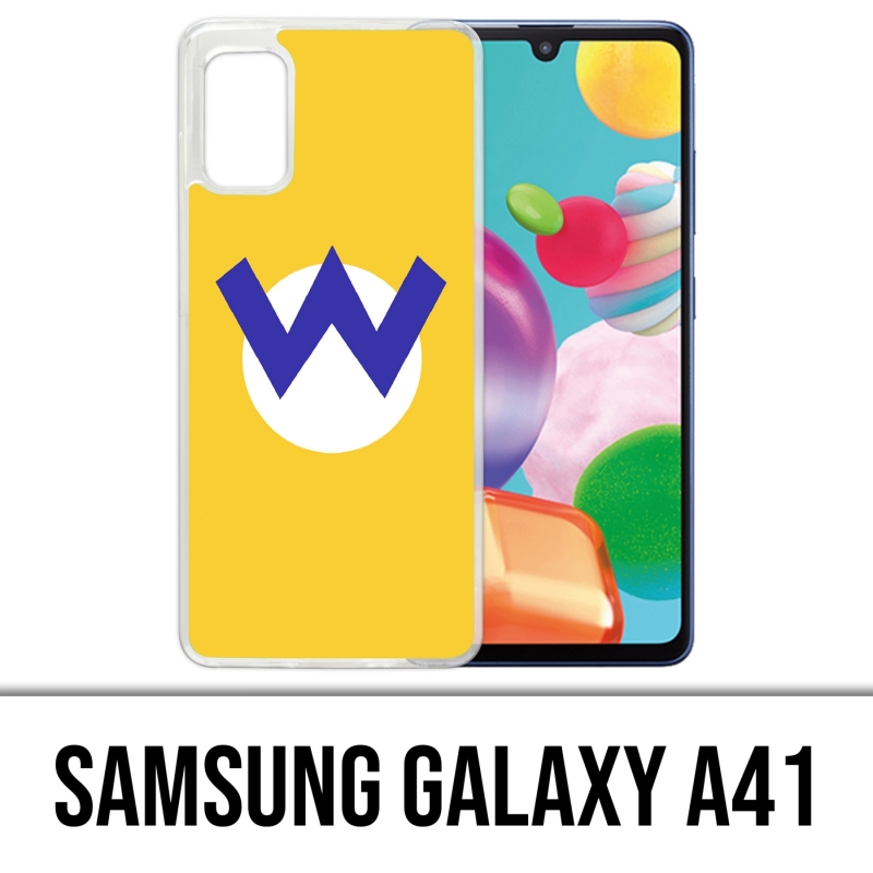 Funda Samsung Galaxy A41 - Logotipo de Mario Wario