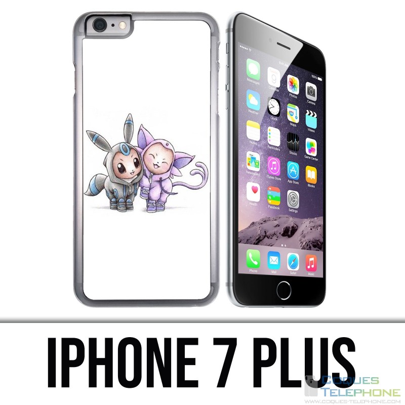 Custodia per iPhone 7 Plus - Mentali baby Pokémon Noctali