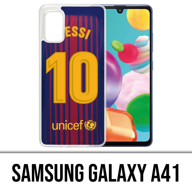 Funda Samsung Galaxy A41 - Messi Barcelona 10