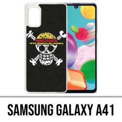 Samsung Galaxy A41 Case - One Piece Logo Name