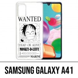 Coque Samsung Galaxy A41 - One Piece Wanted Luffy