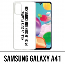 Funda Samsung Galaxy A41 - Batería Bad Bitch Face