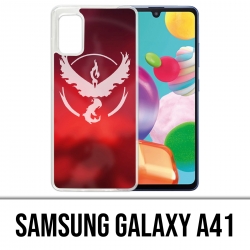 Funda Samsung Galaxy A41 - Pokémon Go Team Red Grunge