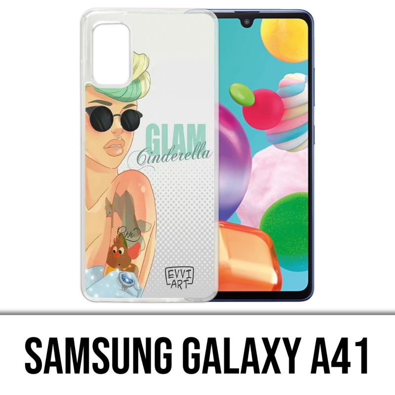 Custodia per Samsung Galaxy A41 - Princess Cinderella Glam