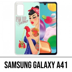 Coque Samsung Galaxy A41 - Princesse Disney Blanche Neige Pinup