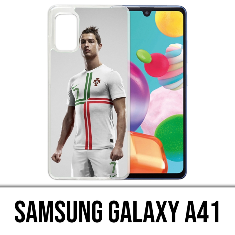 Samsung Galaxy A41 Case - Ronaldo stolz