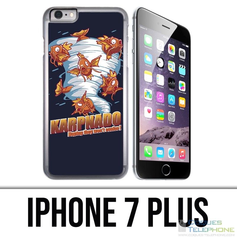 Coque iPhone 7 PLUS - Pokémon Magicarpe Karponado