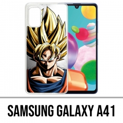 Custodia per Samsung Galaxy A41 - Goku Wall Dragon Ball Super