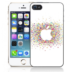 Apple Logo Phone Case - Multicolored