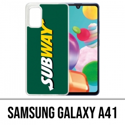 Samsung Galaxy A41 Case - Subway