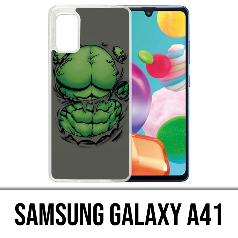 Custodia per Samsung Galaxy A41 - Torso di Hulk