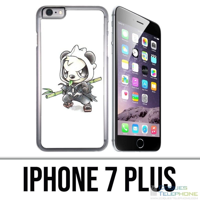 Custodia per iPhone 7 Plus: Pokémon Pandaspiegle Baby