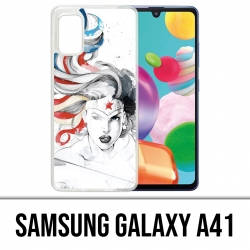 Samsung Galaxy A41 Case - Wonder Woman Art