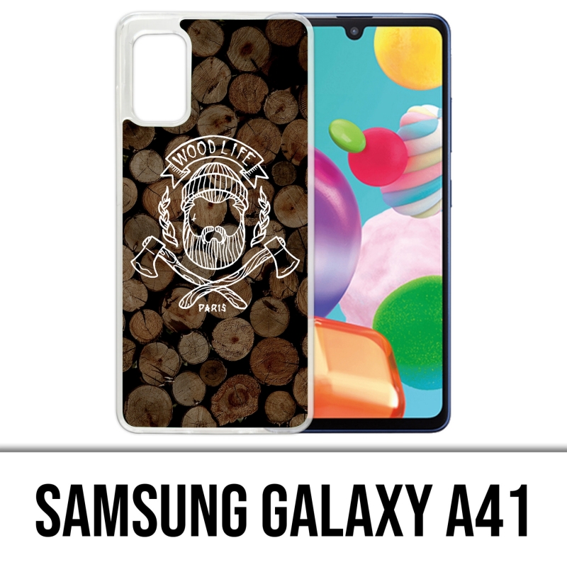 Custodia per Samsung Galaxy A41 - Wood Life