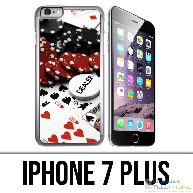 Coque iPhone 7 Plus - Poker Dealer