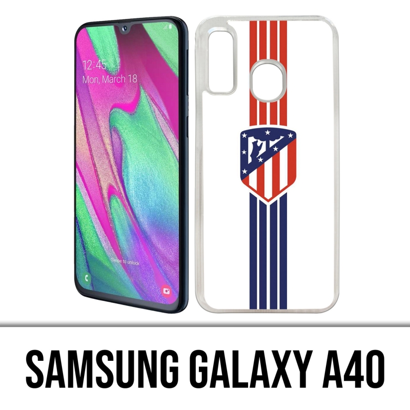Funda Samsung Galaxy A40 - Fútbol Atlético de Madrid