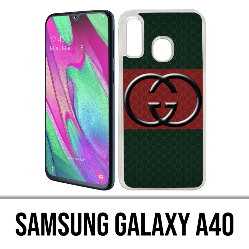 Coque Samsung Galaxy A40 - Gucci Logo