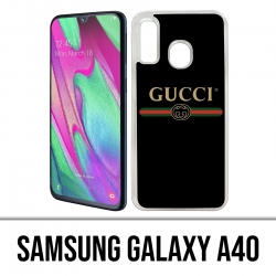 Coque Samsung Galaxy A40 - Gucci Logo Belt
