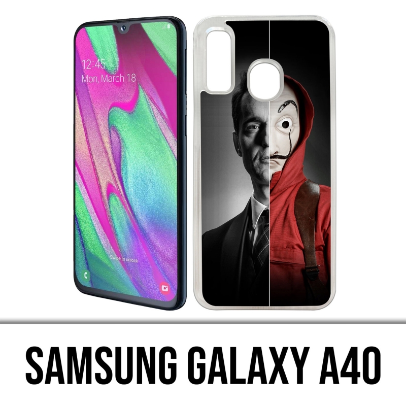 Coque Samsung Galaxy A40 - La Casa De Papel - Berlin Split