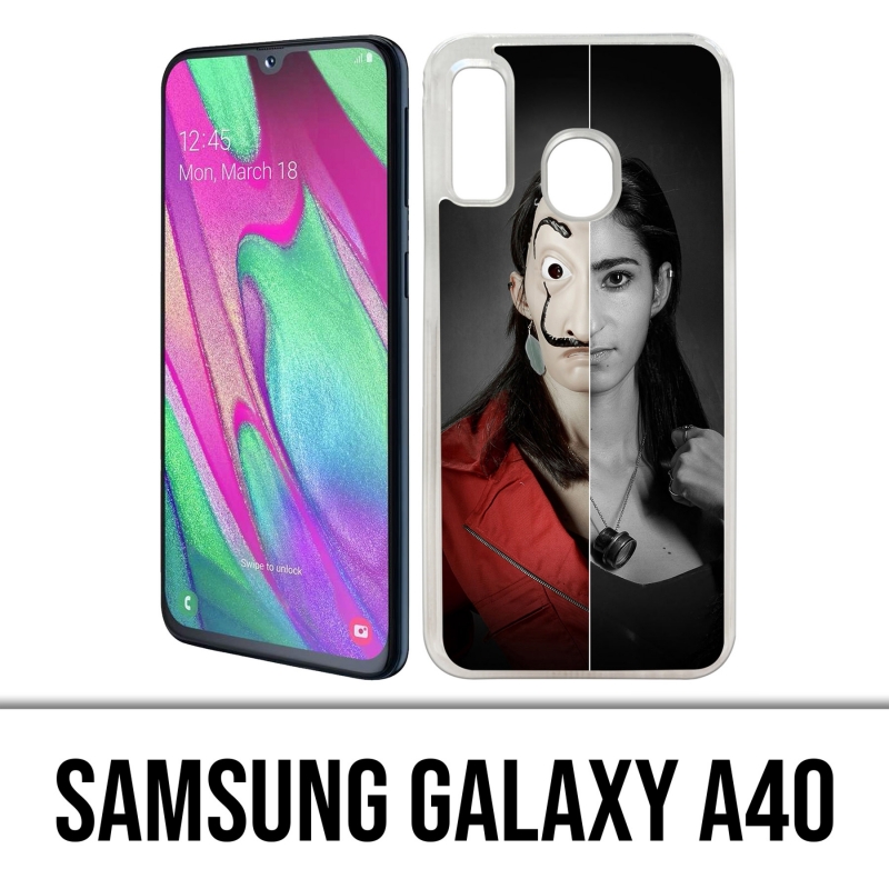 Coque Samsung Galaxy A40 - La Casa De Papel - Nairobi Split